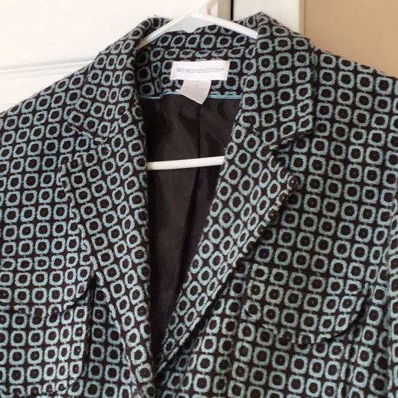 Worthington blazer jacket Sz 10 - Picture 2 of 8